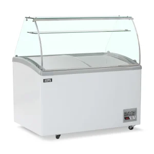 Congelador de 9 pozas Ilumi de Acero Inoxidable TF-4200TG de 420 Litros