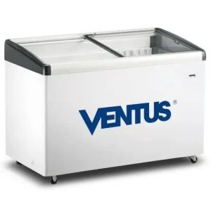 Congeladora Doble Puerta de Vidrio Inclinado CTV-400I Ventus de 400 Litros