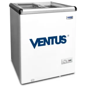 Congeladora Dual Horizontal Tapa Vidrio CTV-110 Ventus de 110 Litros