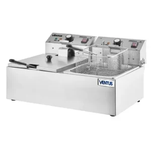 VENTUS, Freidora Eléctrica Sobremesa Doble, VFS-062