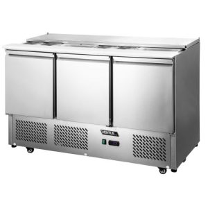 Mesa Ensaladera 3 ptas VMRSL-385 ventus de 380 litros
