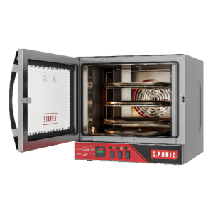 Horno rotativo de convección G.paniz Fcr-3 de acero inoxidable