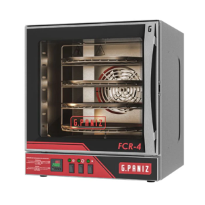 Horno rotativo de convección G.paniz Fcr-3 de acero inoxidable