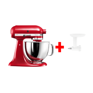 Combo Batidora Artisan con molino de carne 4.8L 5KSM150FGEER  Kitchen Aid